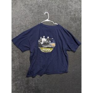 Notre Dame Football 2006 Tradition T Shirt Pro Edge 3XL Navy Blue Tee